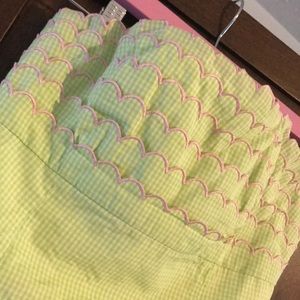 ✨LILY PULITZER green and pink. Strapless dress✨